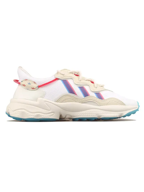 Толстые кроссовки оригиналы ozweego Adidas — изображение 2 из 4, темный кремовый