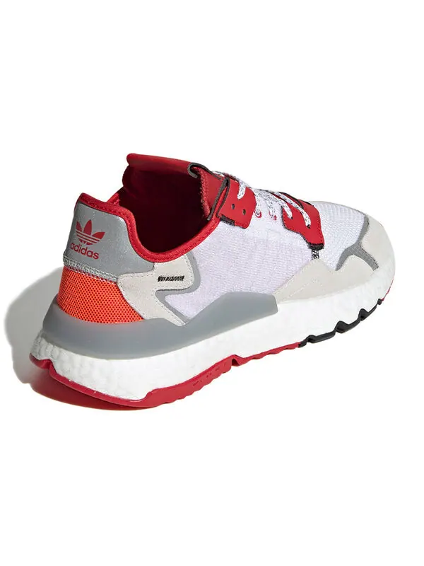 Кроссовки оригинальные nite jogger Adidas — изображение 4 из 4, красный/белый