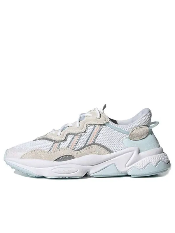Кроссовки оригинальные ozweego спортивная повседневная обувь Adidas — изображение 1 из 4, светлый кремовый/белый
