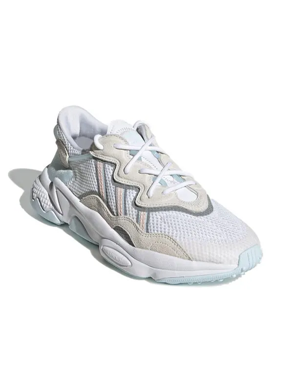 Кроссовки оригинальные ozweego спортивная повседневная обувь Adidas — изображение 3 из 4, светлый кремовый/белый