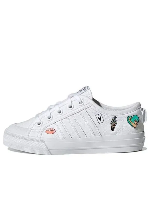 Кроссовки оригинальные nizza c shoes Adidas — изображение 1 из 4, белый