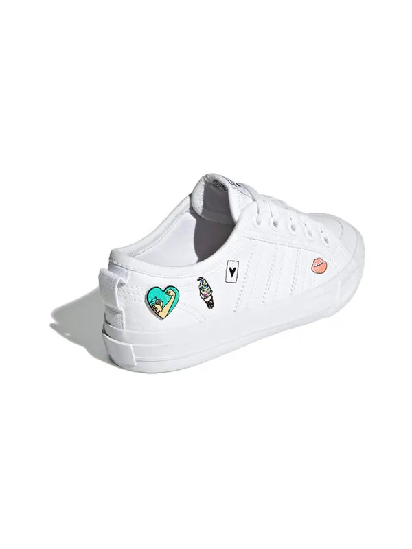 Кроссовки оригинальные nizza c shoes Adidas — изображение 4 из 4, белый