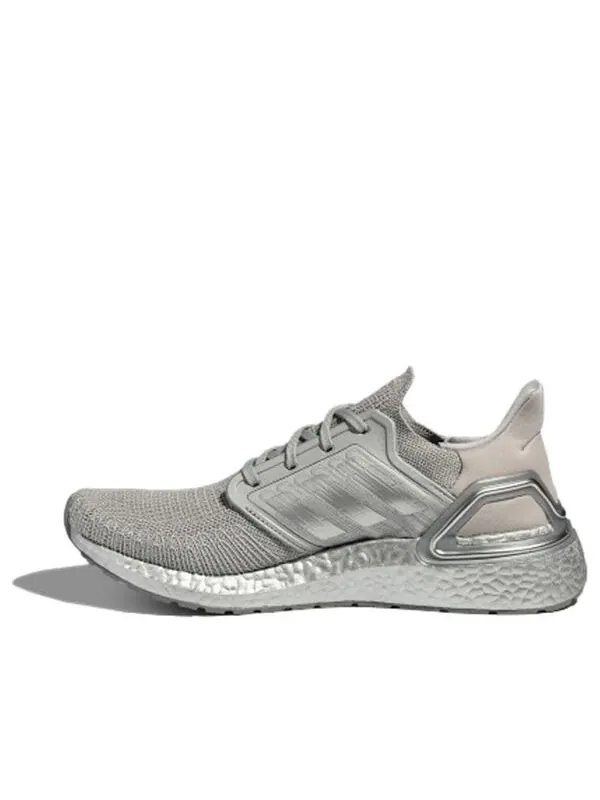 Кроссовки ultraboost 20 серебристые Adidas — изображение 1 из 4, серый