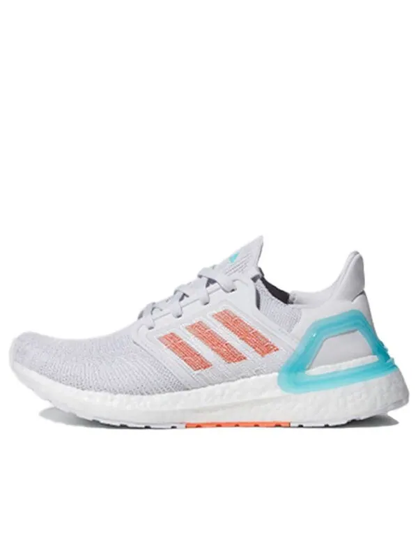 Кроссовки ultraboost 20 primeblue Adidas — изображение 1 из 4, серый/синий