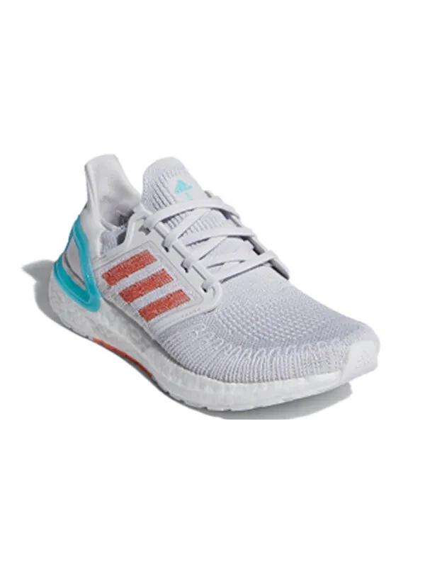Кроссовки ultraboost 20 primeblue Adidas — изображение 3 из 4, серый/синий