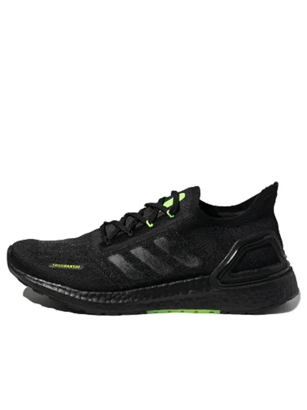 Кроссовки ultraboost summer.rdy Adidas — изображение 1 из 4, черный/зеленый