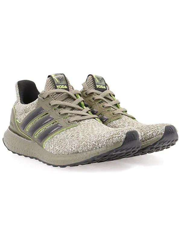 Кроссовки star wars x ultraboost dna Adidas — изображение 4 из 4, зеленый