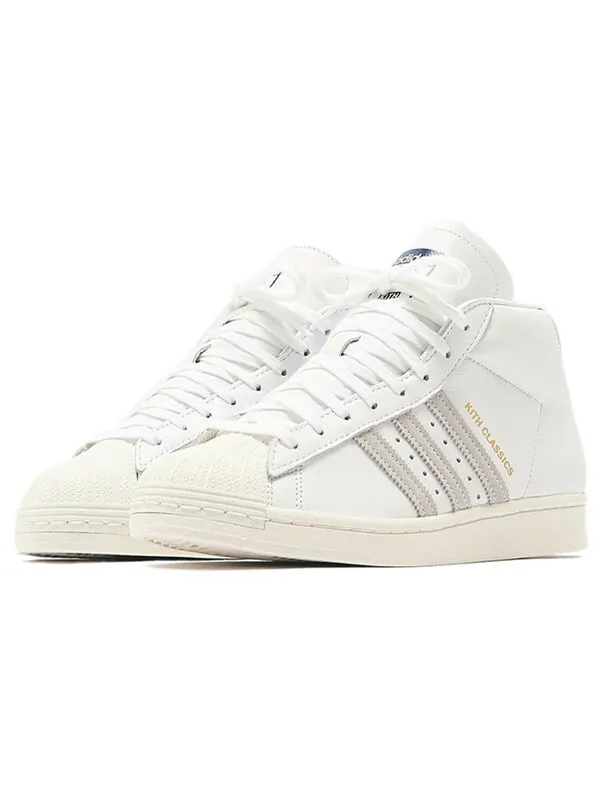 Кроссовки x kith pro модель Adidas — изображение 2 из 4, белый