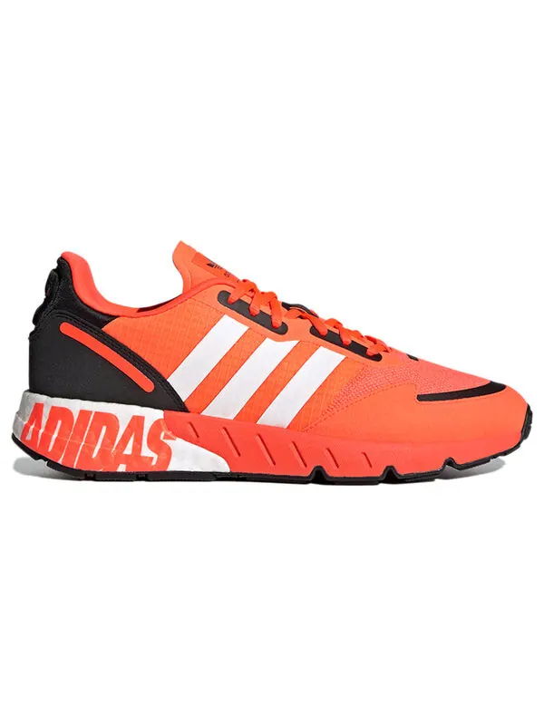 Кроссовки zx 1k boost Adidas — изображение 2 из 4, оранжевый/белый