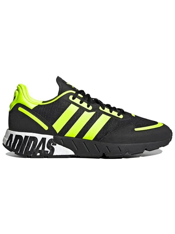 Кроссовки zx 1k boost Adidas — изображение 2 из 4, черный/зеленый
