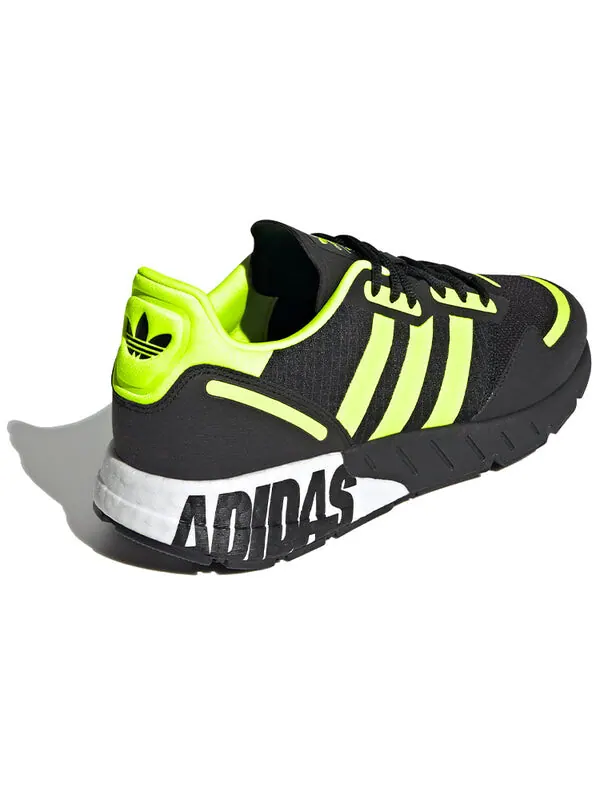 Кроссовки zx 1k boost Adidas — изображение 4 из 4, черный/зеленый