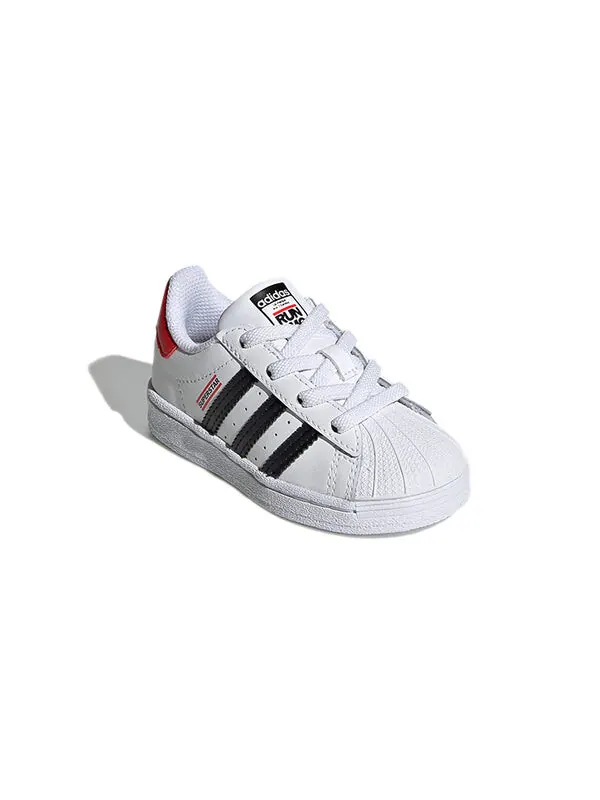 Кроссовки run dmc x superstar Adidas — изображение 3 из 4, белый