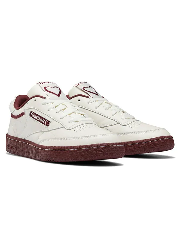 Кроссовки club c 85 'valentine's day 2021' Reebok — изображение 2 из 4, коричневый