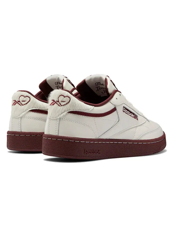 Кроссовки club c 85 'valentine's day 2021' Reebok — изображение 4 из 4, коричневый