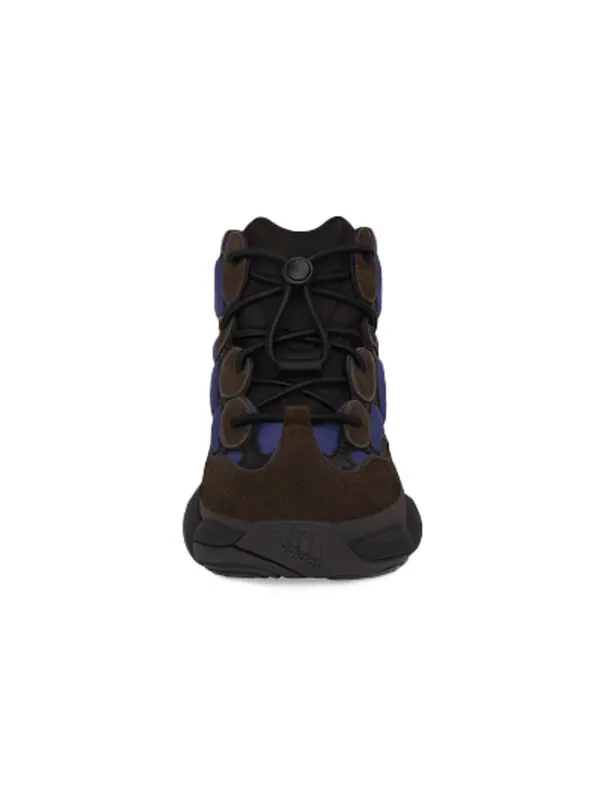 Кроссовки 500 высокие Adidas Yeezy — изображение 4 из 4, коричневый/синий