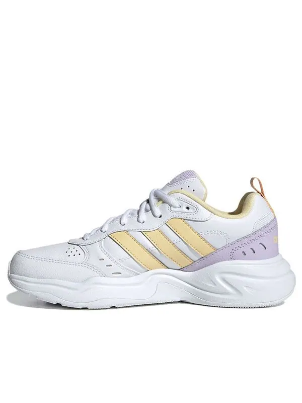 Кроссовки neo strutter Adidas — изображение 1 из 4, белый/фиолетовый/желтый