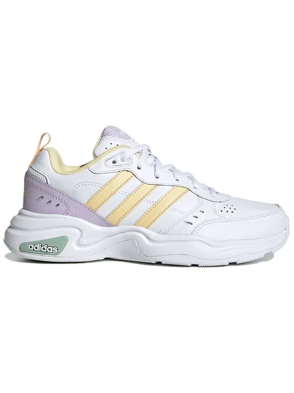 Кроссовки neo strutter Adidas — изображение 2 из 4, белый/фиолетовый/желтый