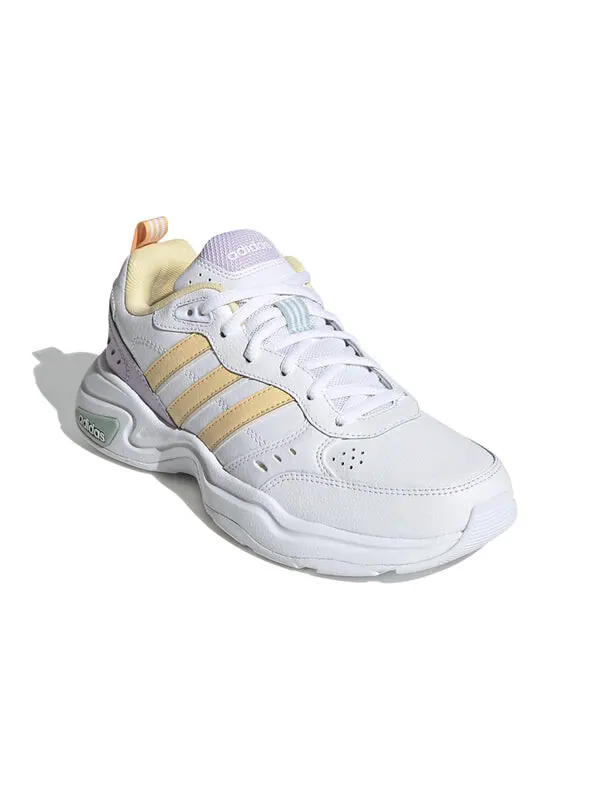 Кроссовки neo strutter Adidas — изображение 3 из 4, белый/фиолетовый/желтый