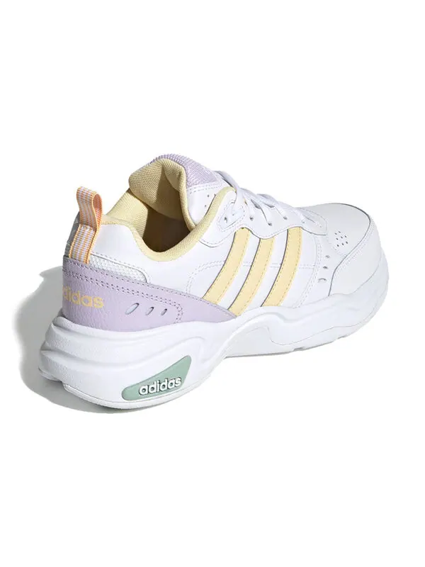 Кроссовки neo strutter Adidas — изображение 4 из 4, белый/фиолетовый/желтый