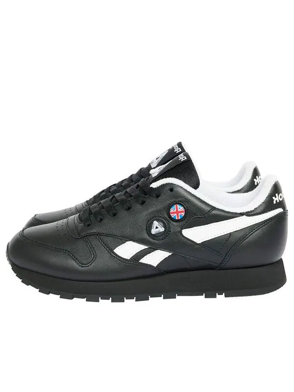 Кроссовки palace x classic leather pump 'black' Reebok — изображение 1 из 4, черный