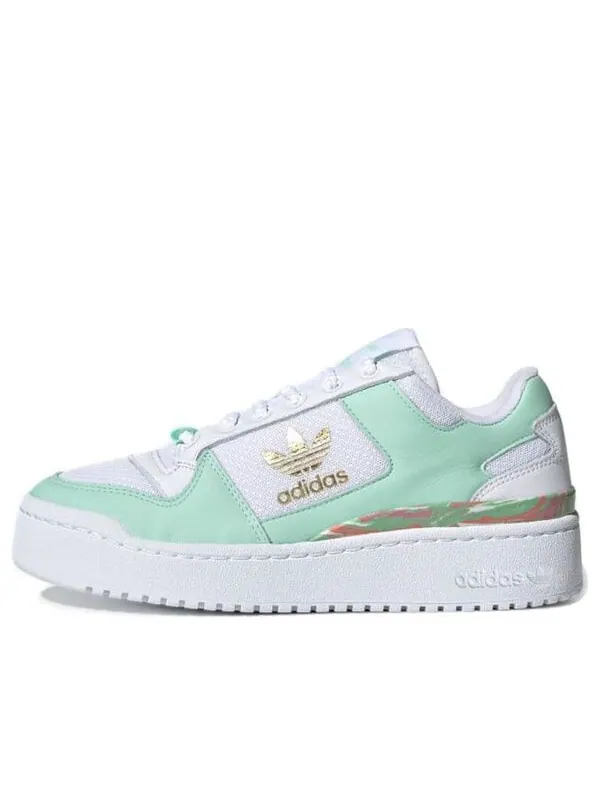 Кроссовки форум жирный Adidas — изображение 1 из 4, белый/зеленый