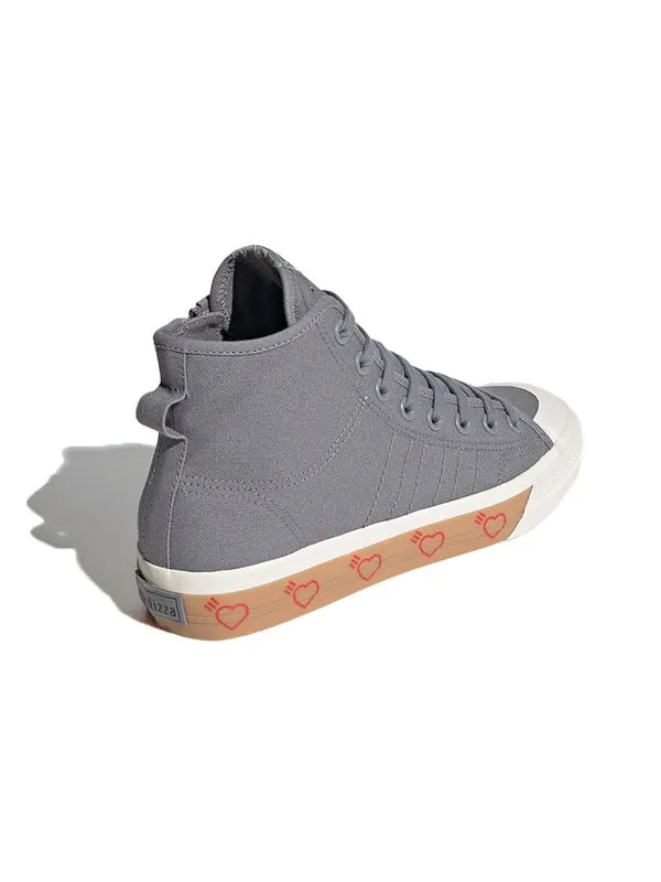 Кроссовки human made x nizza высокие Adidas — изображение 4 из 4, серый