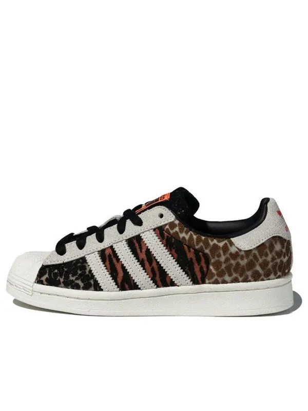 Кроссовки atmos x superstar Adidas — изображение 1 из 4, бежевый