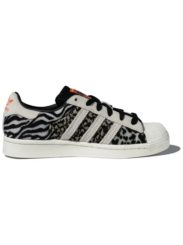 Кроссовки atmos x superstar Adidas — изображение 2 из 4, бежевый