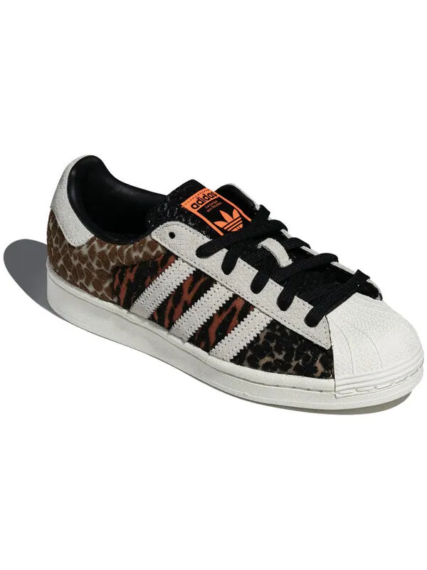 Кроссовки atmos x superstar Adidas — изображение 3 из 4, бежевый