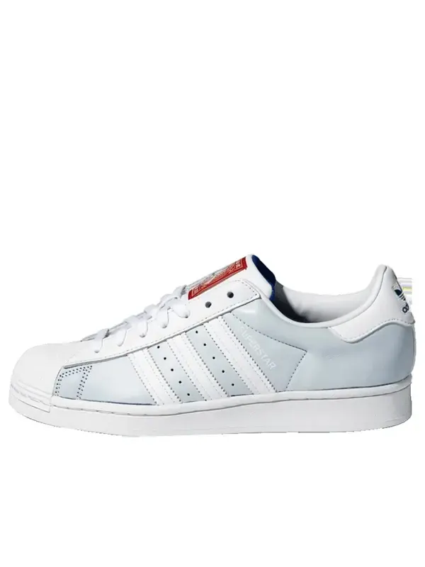 Кроссовки оригиналы суперзвезда Adidas — изображение 1 из 4, синий/белый/красный