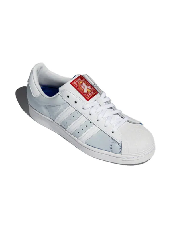 Кроссовки оригиналы суперзвезда Adidas — изображение 2 из 4, синий/белый/красный