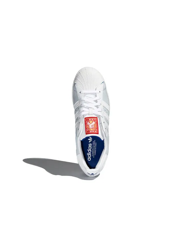 Кроссовки оригиналы суперзвезда Adidas — изображение 4 из 4, синий/белый/красный