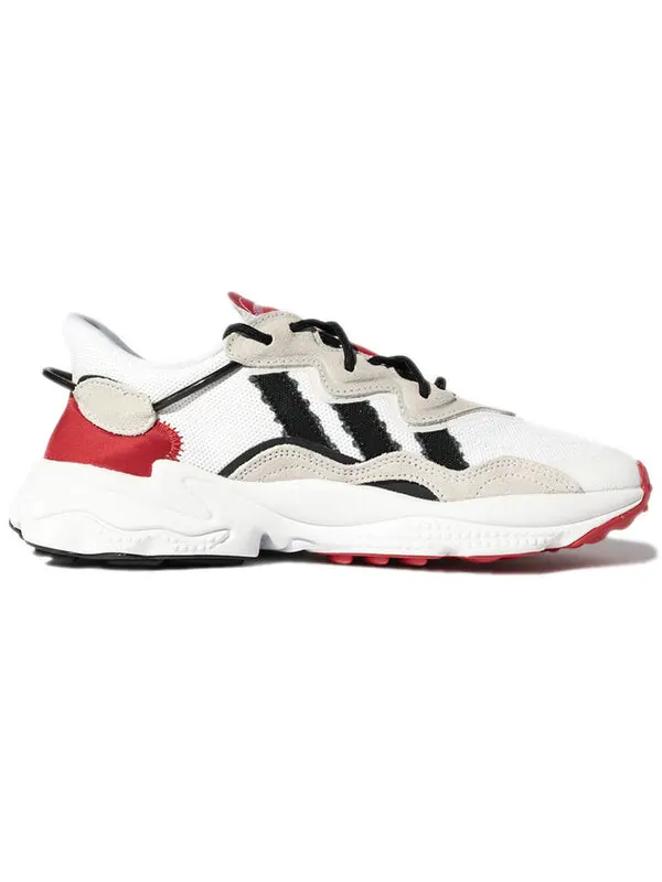Кроссовки приманка x уличный боец x ozweego Adidas — изображение 2 из 4, белый/красный