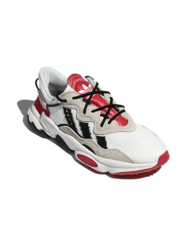 Кроссовки приманка x уличный боец x ozweego Adidas — изображение 3 из 4, белый/красный