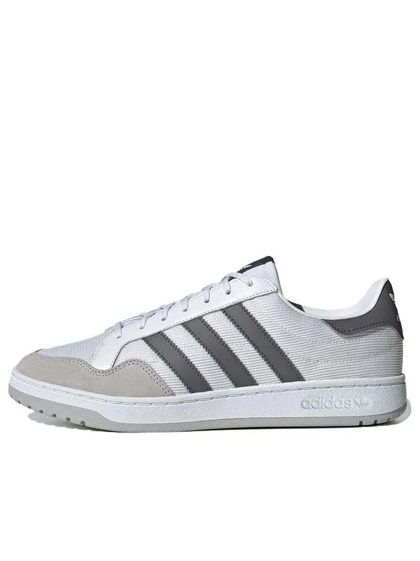 Кроссовки оригинальные team court shoes Adidas — изображение 1 из 4, белый/серый
