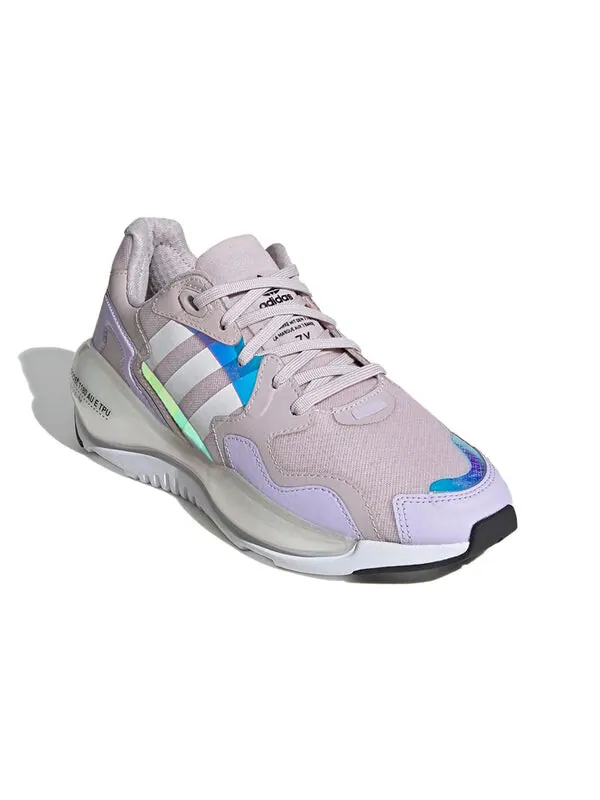Кроссовки оригиналы zx alkyne w Adidas — изображение 3 из 4, фиолетовый/белый