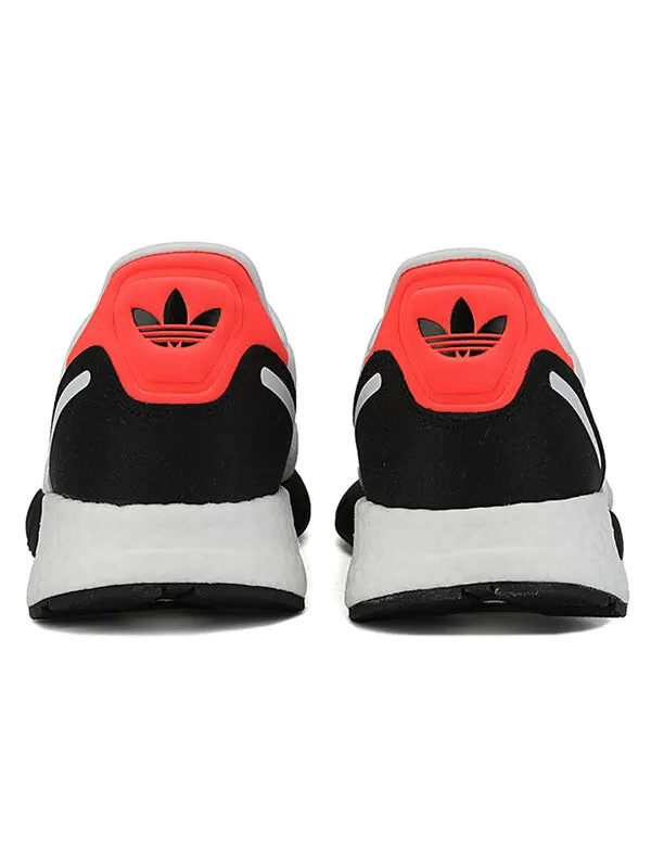 Кроссовки оригинал zx 1k boost Adidas — изображение 4 из 4, белый, серый, черный