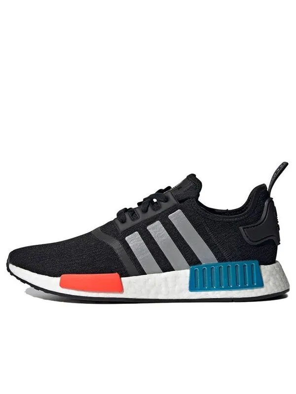 Кроссовки nmd_r1 Adidas — изображение 1 из 4, черный