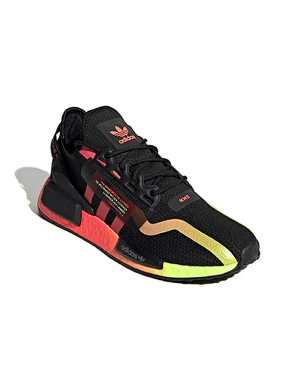 Кроссовки nmd_r1 v2 Adidas — изображение 3 из 4, черный