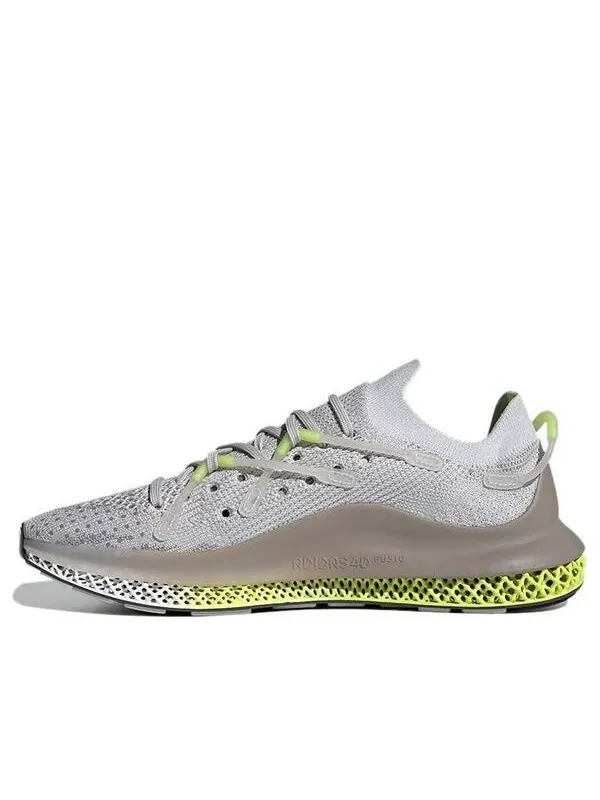 Кроссовки 4d fusion Adidas — изображение 1 из 4, серый/желтый