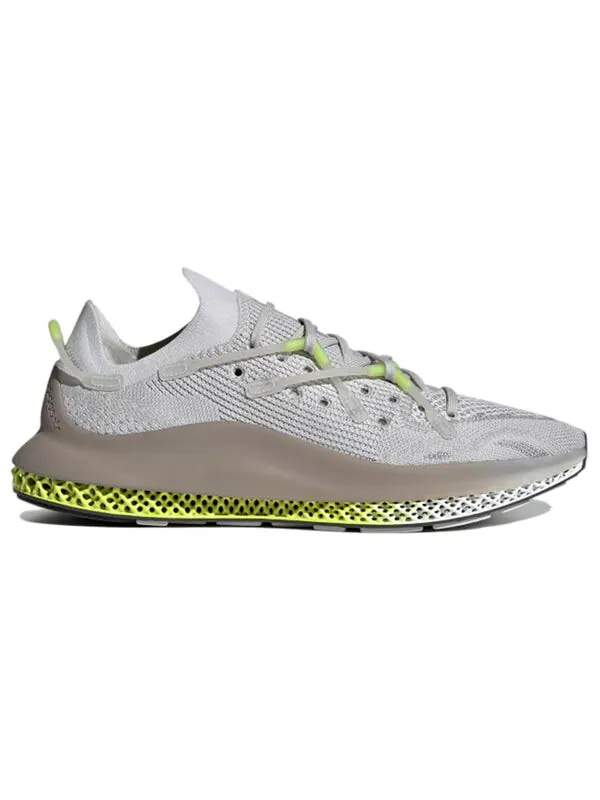 Кроссовки 4d fusion Adidas — изображение 2 из 4, серый/желтый