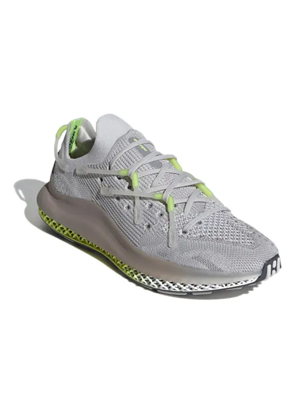 Кроссовки 4d fusion Adidas — изображение 3 из 4, серый/желтый