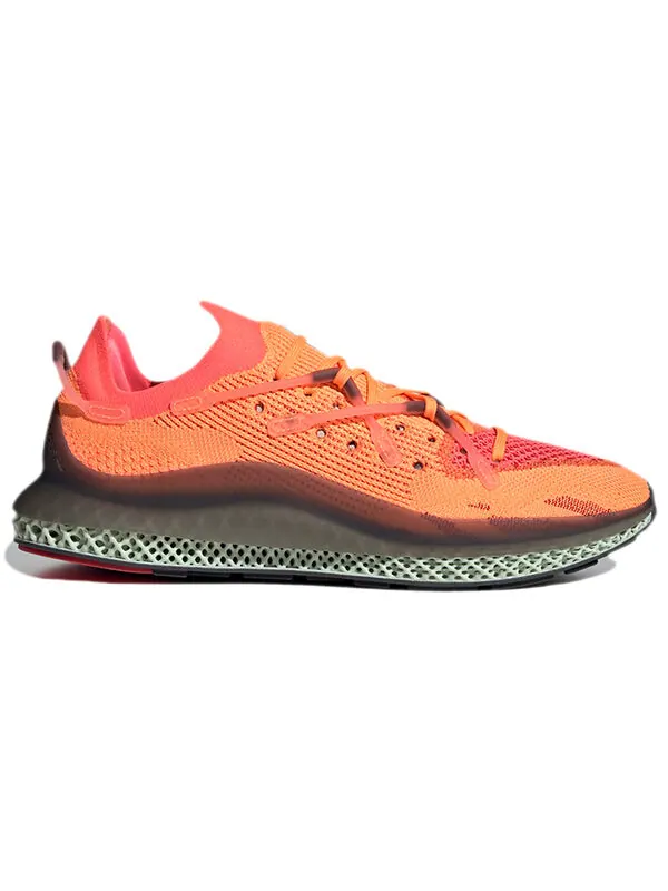 Кроссовки 4d fusion Adidas — изображение 2 из 4, оранжевый/серый