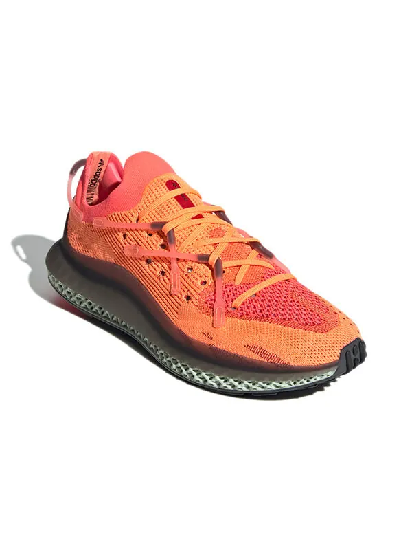 Кроссовки 4d fusion Adidas — изображение 3 из 4, оранжевый/серый
