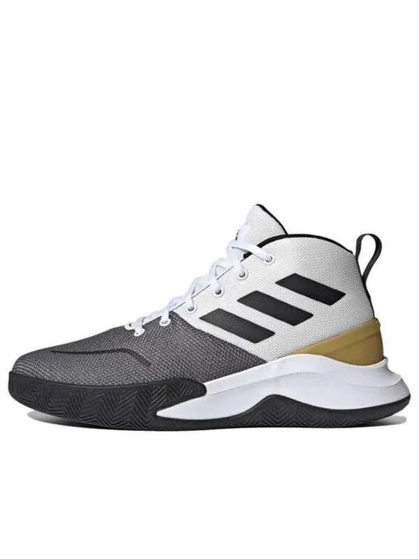 Кроссовки ownthegame shoes Adidas — изображение 1 из 4, черный/белый/желтый