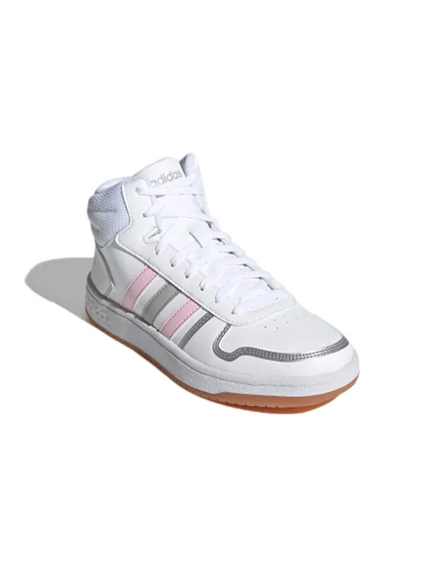Кроссовки neo hoops 2.0 средние Adidas — изображение 2 из 4, серый
