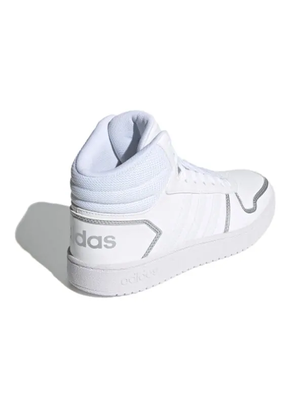 Кроссовки hoops 2.0 средние Adidas — изображение 4 из 4, белый