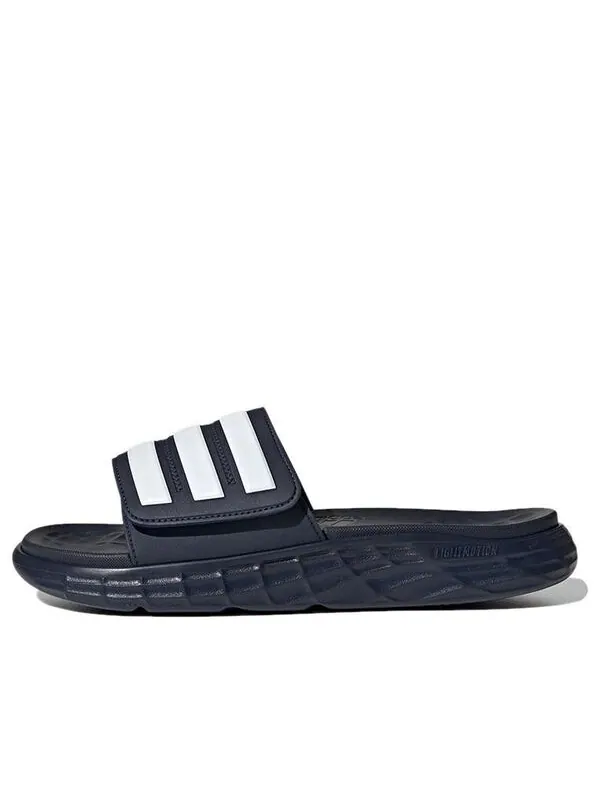 Кроссовки duramo sl slides 'collegiate navy' Adidas — изображение 1 из 4, синий/белый