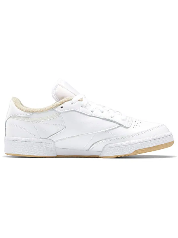 Кроссовки jjjjound x club c 85 'white gum' Reebok — изображение 2 из 4, белый