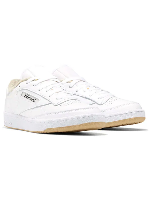 Кроссовки jjjjound x club c 85 'white gum' Reebok — изображение 3 из 4, белый